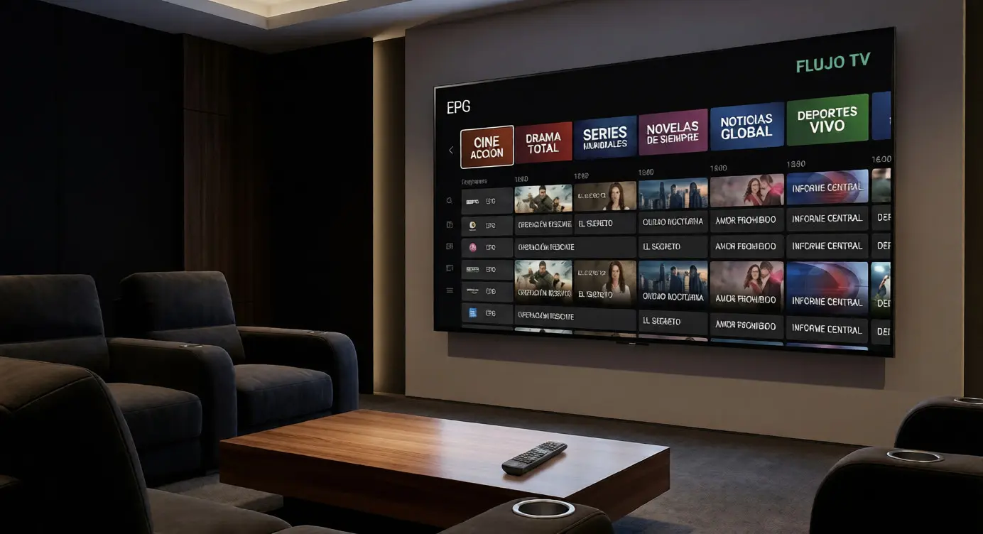 +3,000 Canales en Vivo